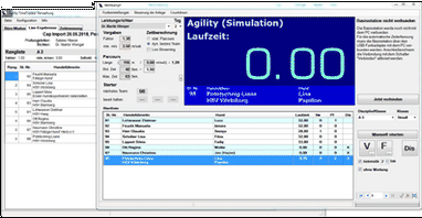 Agility-TimeTracker Verwaltung